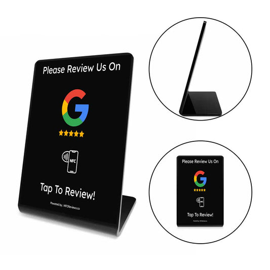 NFC Google Review Stand